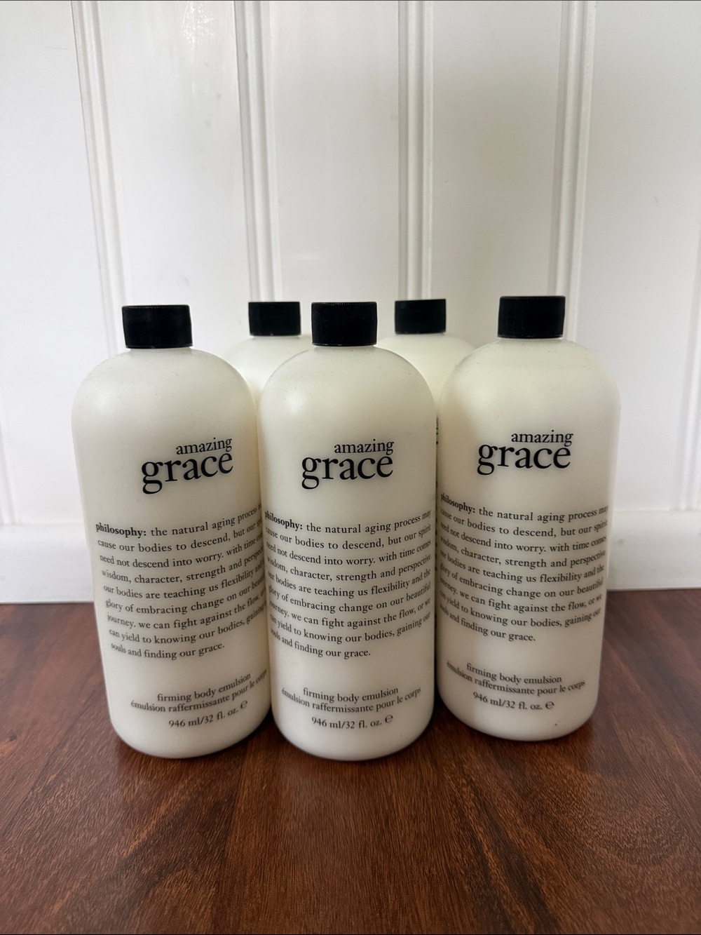 New Philosophy Amazing Grace Firming Body Emulsion Lotion 32oz